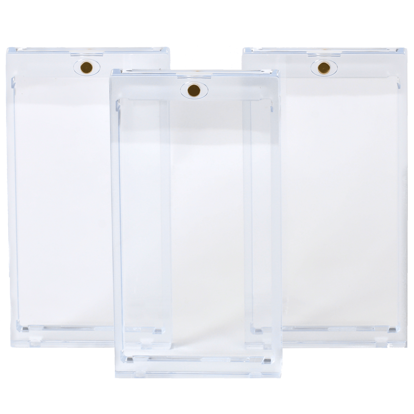 Magnetic UV Protective Booster Pack Holder for Standard US Size Trading Cards Packs – Perfect for TCG Packs, Sports Cards Packs and More! 3 - Pack - WPE
