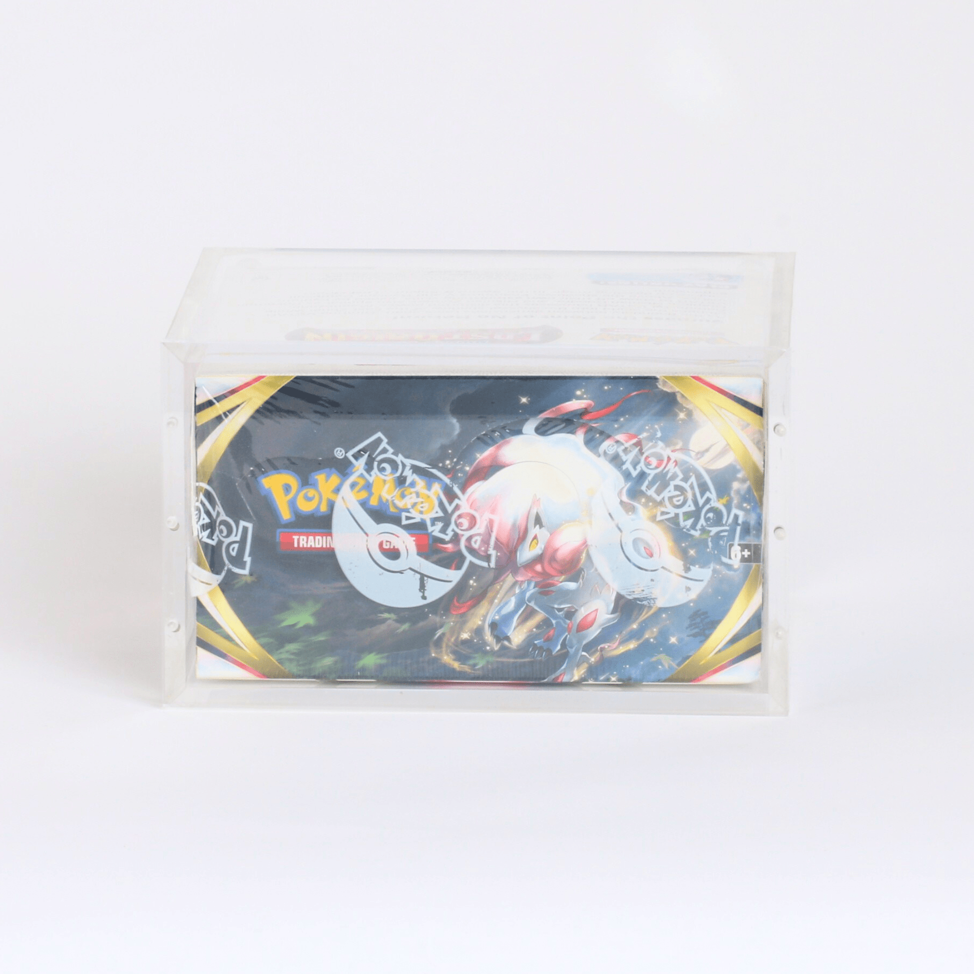 Acrylic Booster Box Display Case for Pokémon - Standard US Size - WPE