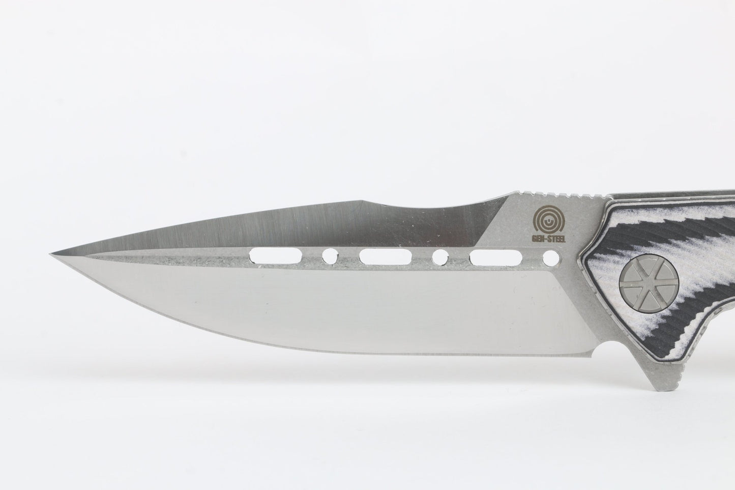 Gen - Steel Tactical EDC Knife "Mega Viper" - D2 Steel - G10 Scales - 4 - 3/8" Blade - WPE