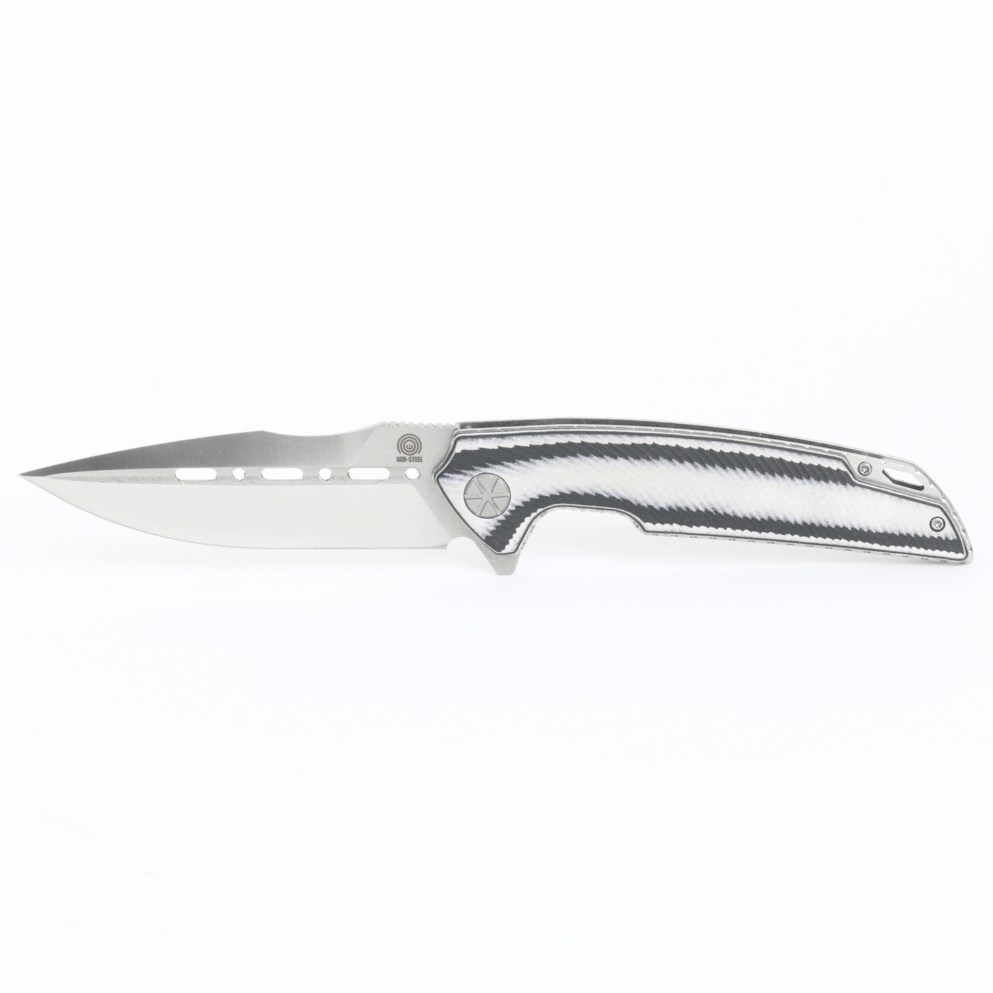 Gen - Steel Tactical EDC Knife "Mega Viper" - D2 Steel - G10 Scales - 4 - 3/8" Blade - WPE