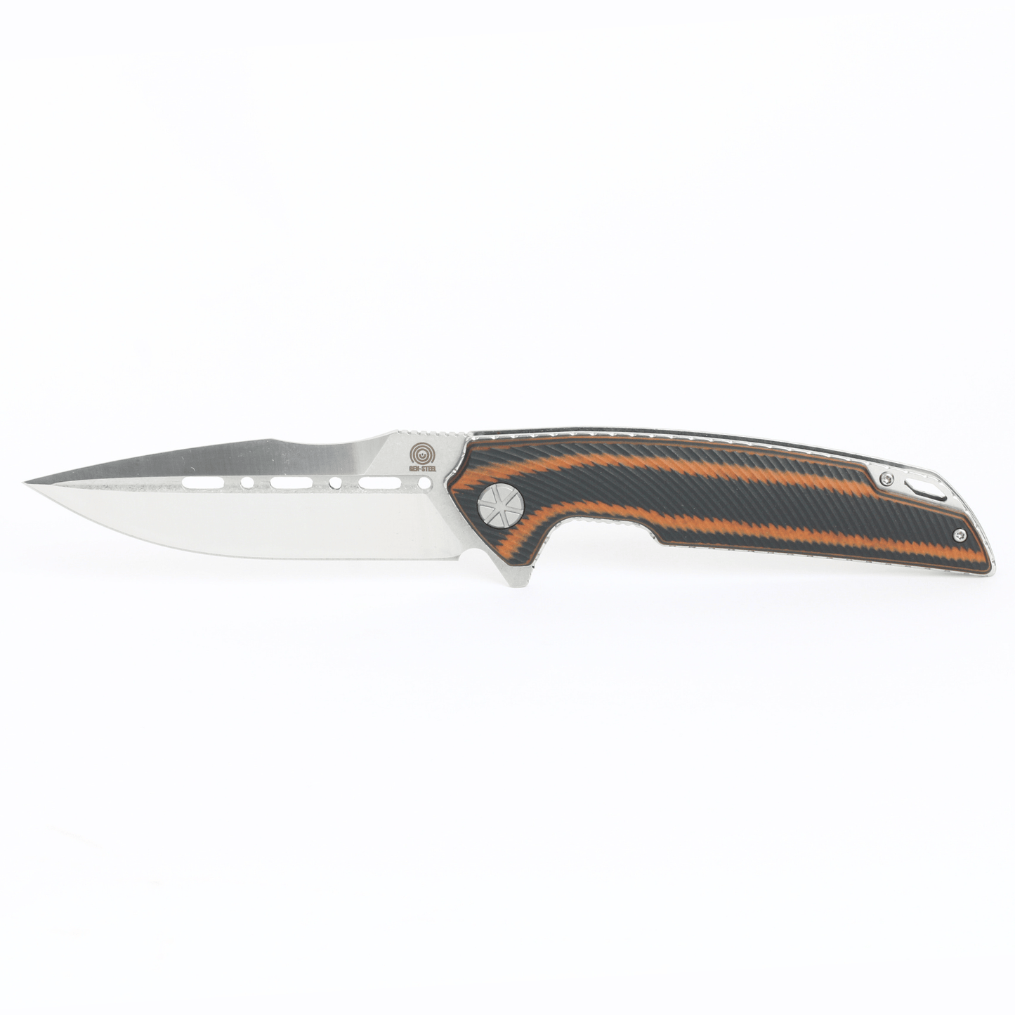 Gen - Steel Tactical EDC Knife "Mega Viper" - D2 Steel - G10 Scales - 4 - 3/8" Blade - WPE