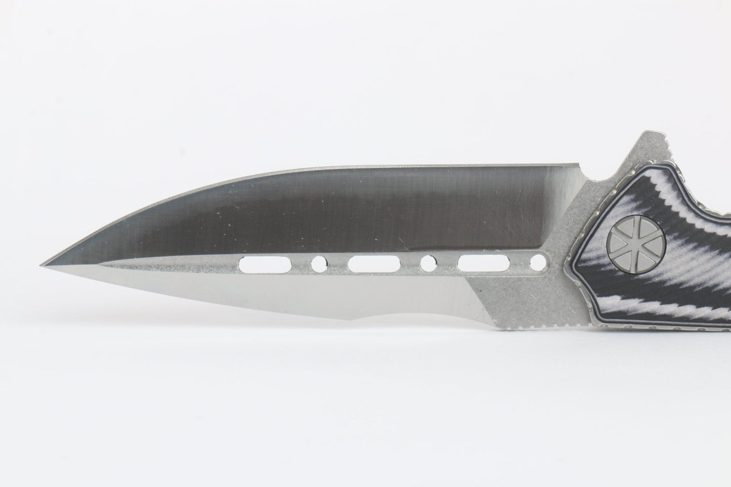 Gen - Steel Tactical EDC Knife "Mega Viper" - D2 Steel - G10 Scales - 4 - 3/8" Blade - WPE