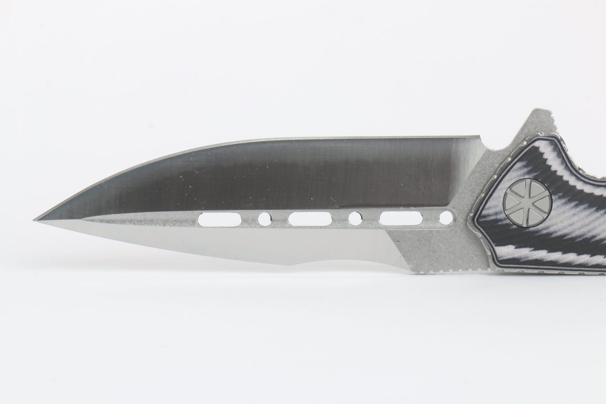 Gen - Steel Tactical EDC Knife "Mega Viper" - D2 Steel - G10 Scales - 4 - 3/8" Blade - WPE