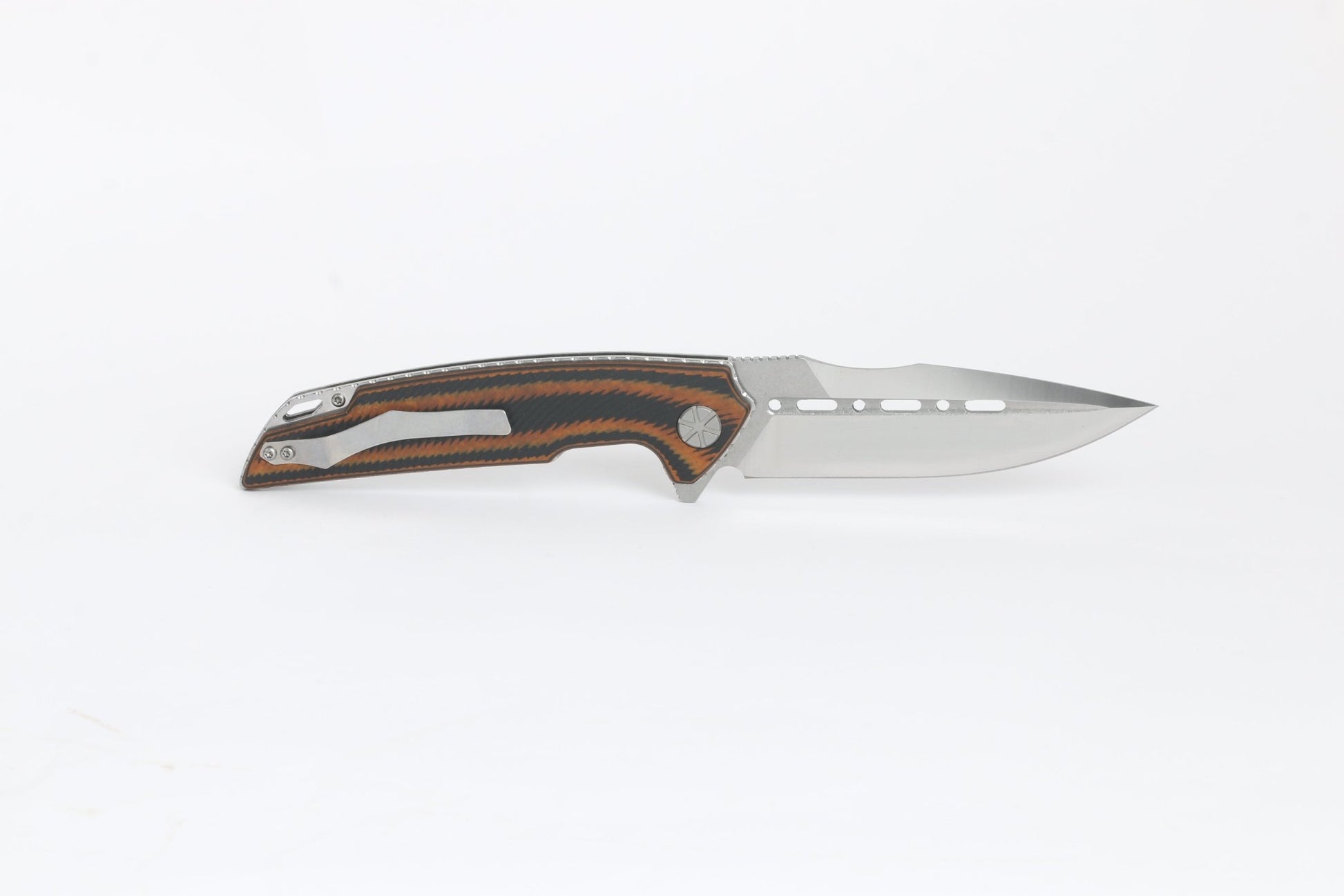 Gen - Steel Tactical EDC Knife "Mega Viper" - D2 Steel - G10 Scales - 4 - 3/8" Blade - WPE