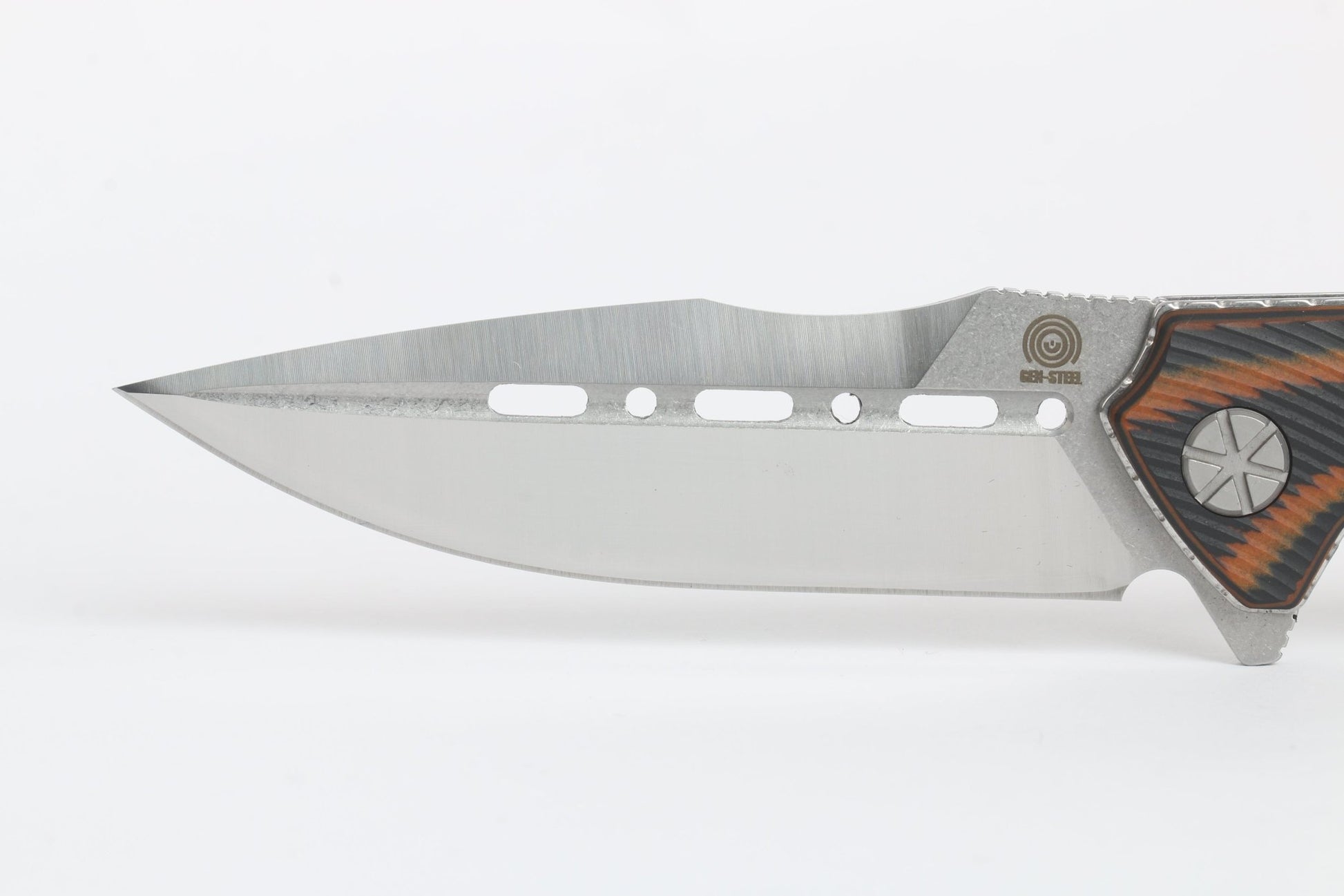 Gen - Steel Tactical EDC Knife "Mega Viper" - D2 Steel - G10 Scales - 4 - 3/8" Blade - WPE