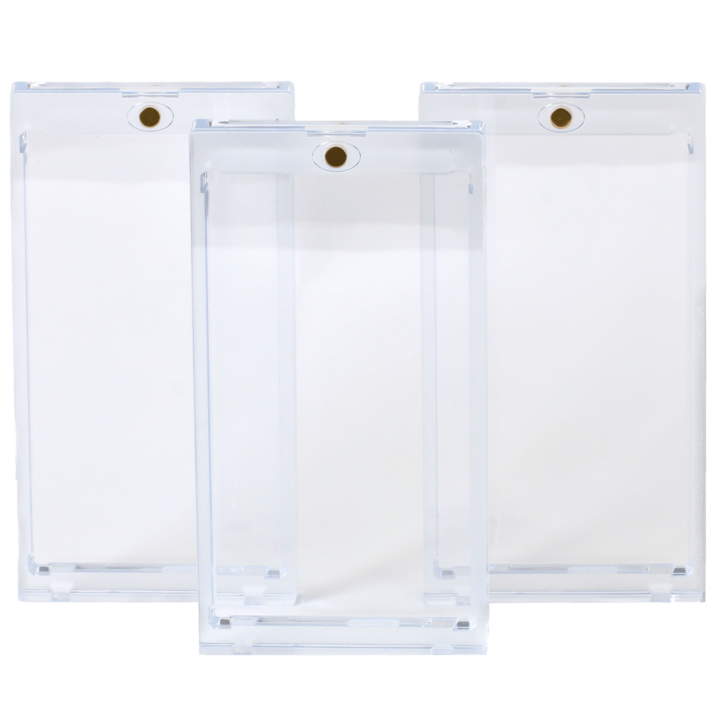 Magnetic UV Protective Booster Pack Holder for Standard US Size Trading Cards Packs – Perfect for TCG Packs, Sports Cards Packs and More! 3 - Pack - WPE