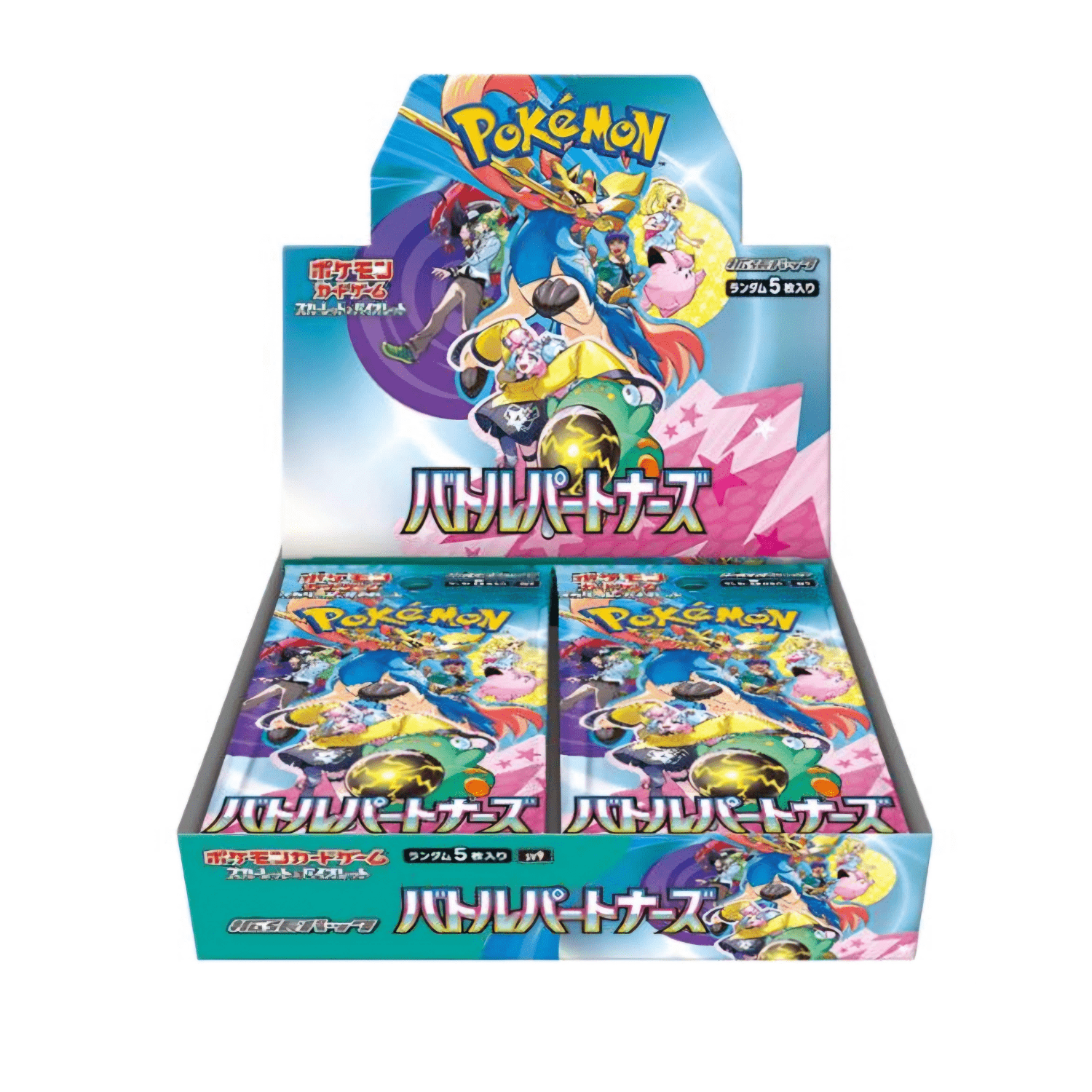 Pokemon Japanese Battle Partners Booster Box - SV9 - Sealed - WPE