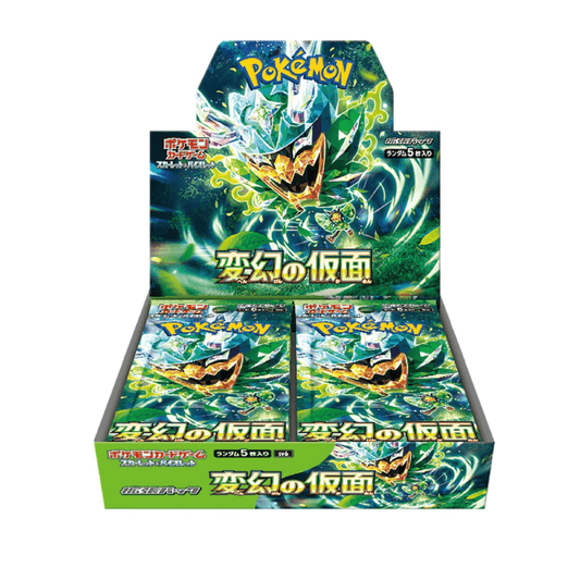 Pokemon Japanese Mask of Change Booster Box - SV6 - Sealed - WPE