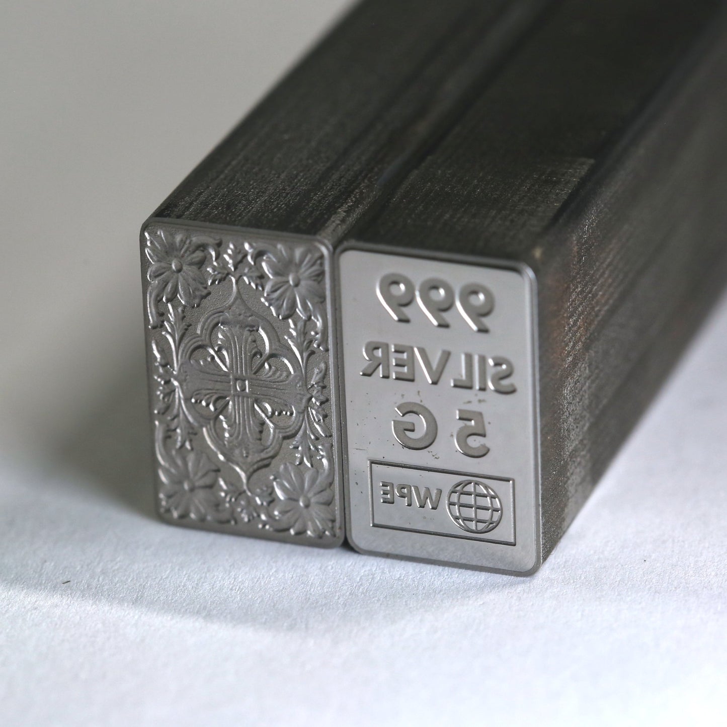 WPE 5 GRAM .999 SILVER ART BAR - "SWISS" - WPE