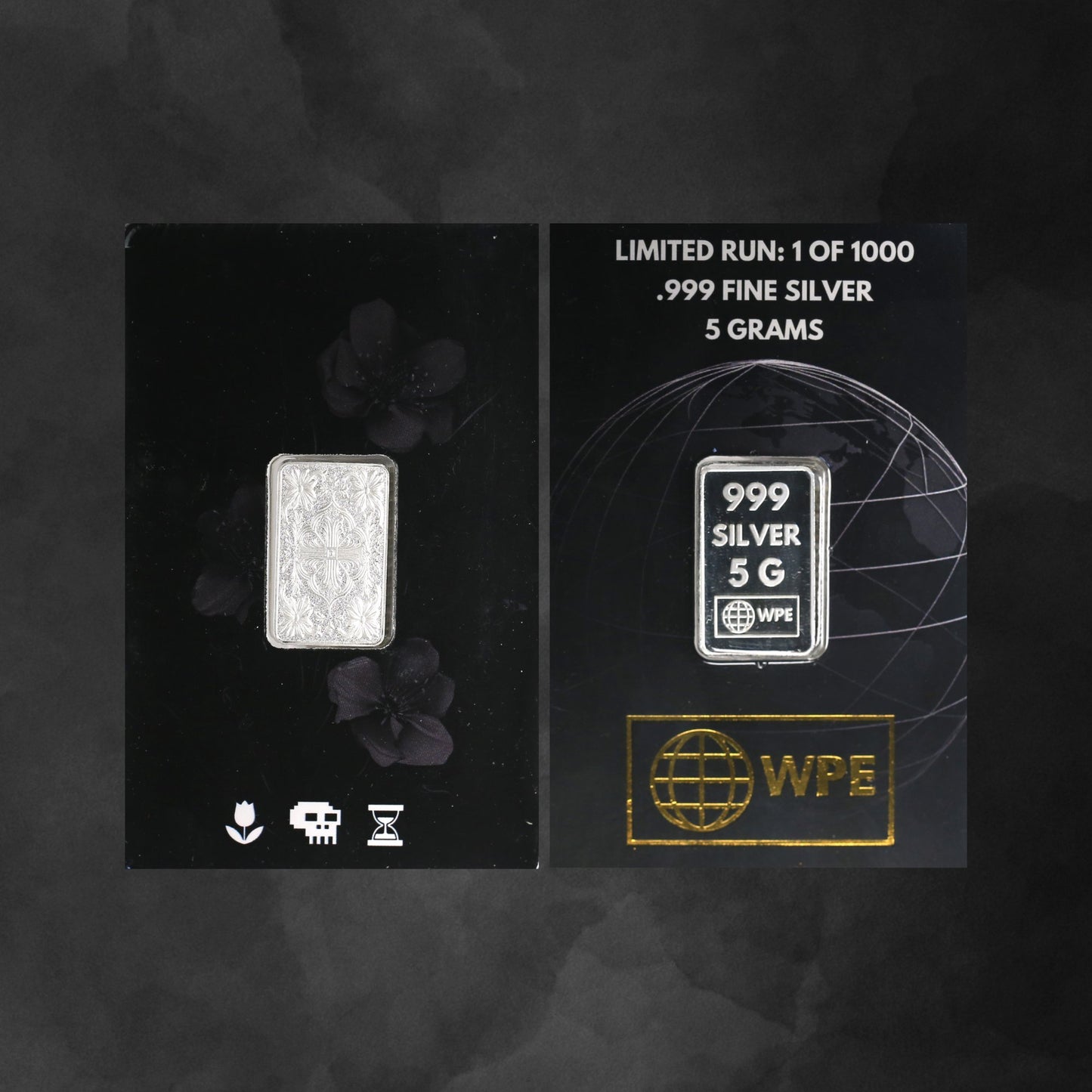 WPE 5 GRAM .999 SILVER ART BAR - "SWISS" - WPE